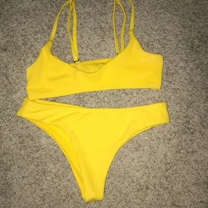 Yellow Bikini